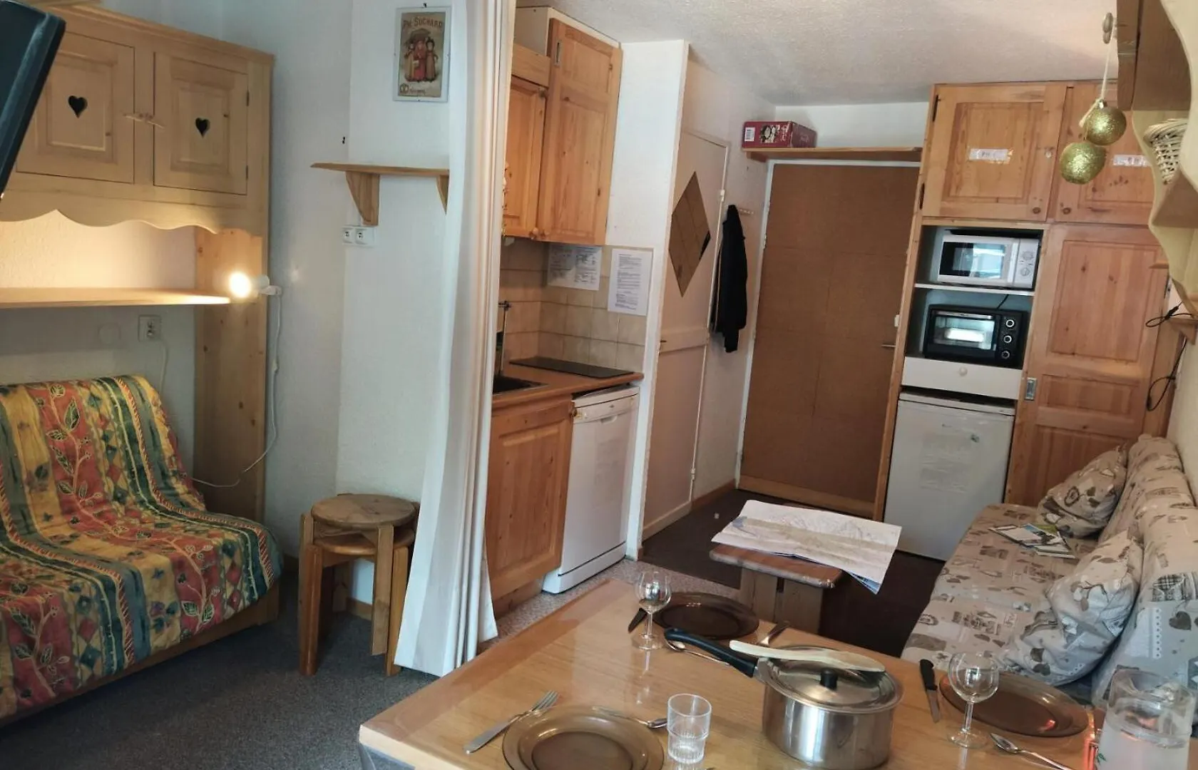 Residence Cimes De Caron - Studio Pour 4 Personnes 864 Val Thorens